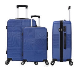 Set de 3 valises 55/65/75cm Capri Blue