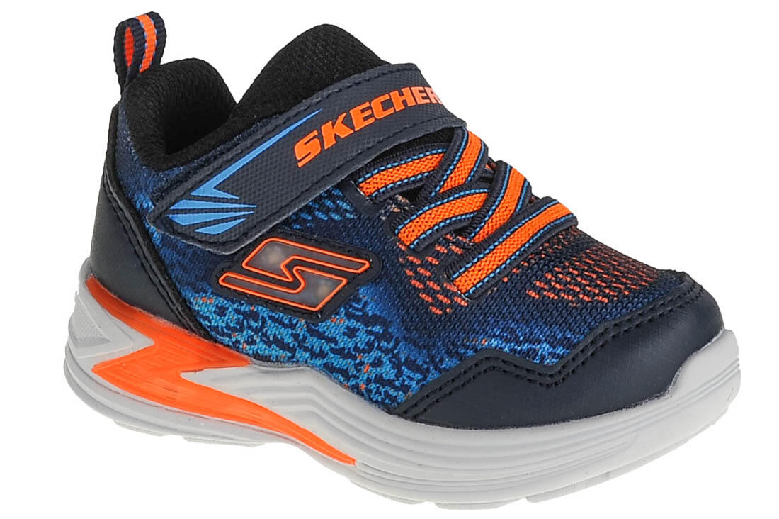 Skechers Erupters III, chłopięce buty sportowe, Granatowe