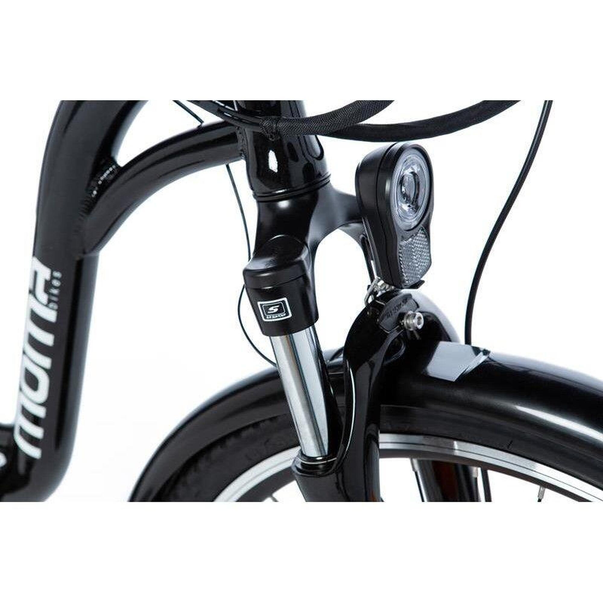 Bicicletă Electrică Urbană 26"| Cadru din Aluminiu |Shimano 7V| Baterie 36V16Ah