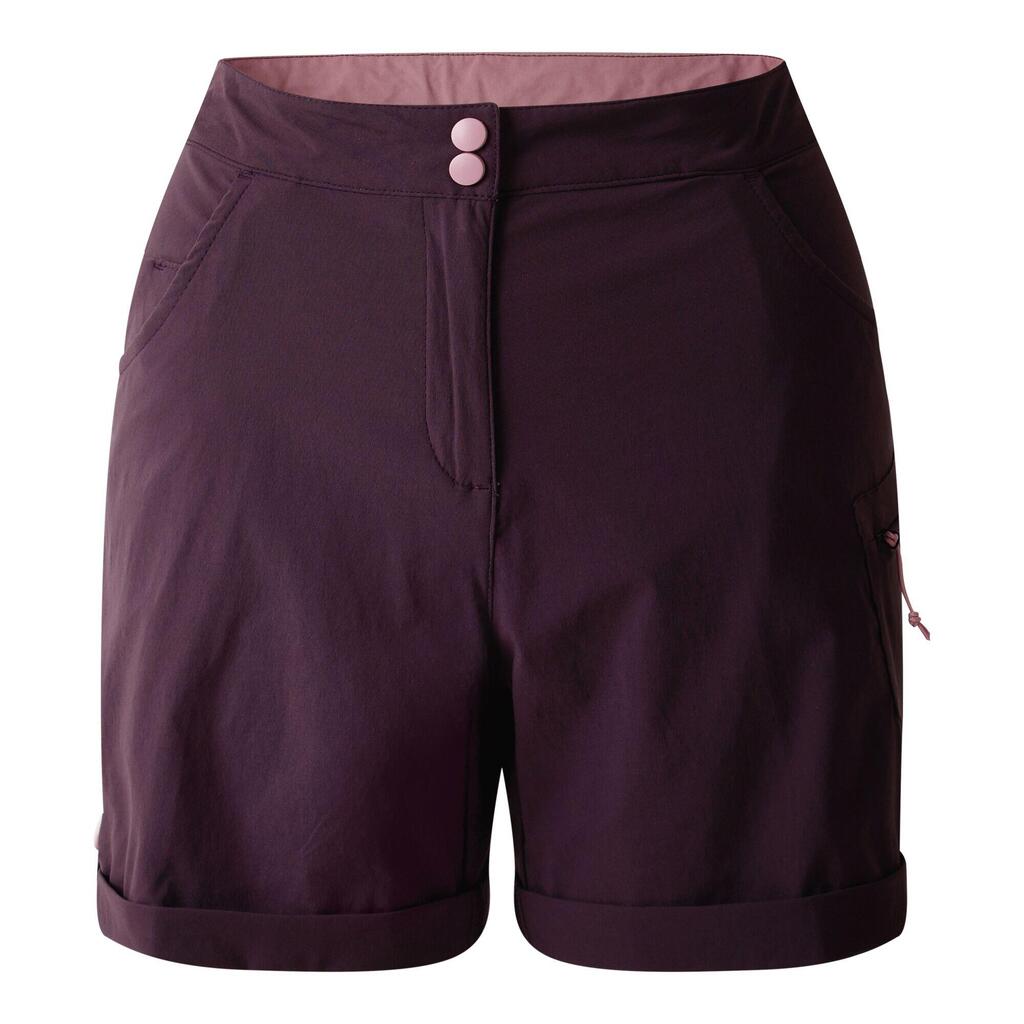 Womens/Ladies Melodic III Shorts (Deep Plum)