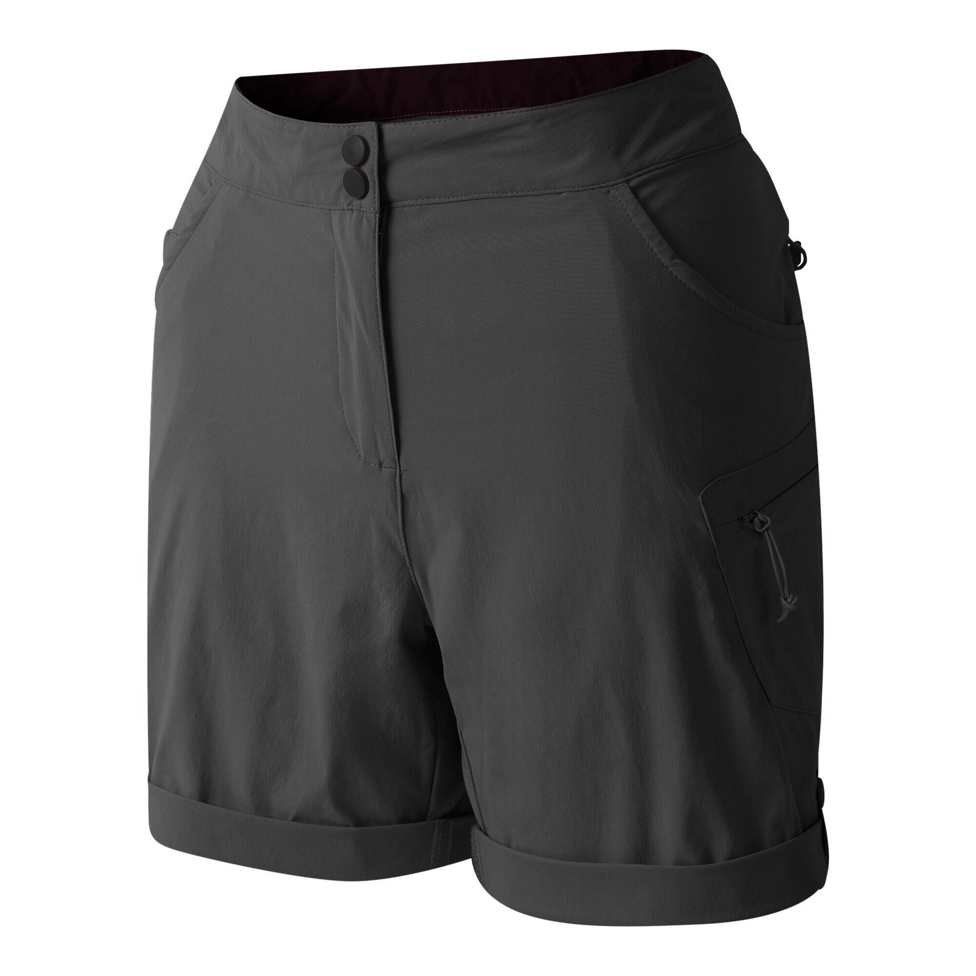 Womens/Ladies Melodic III Shorts (Black) 3/4
