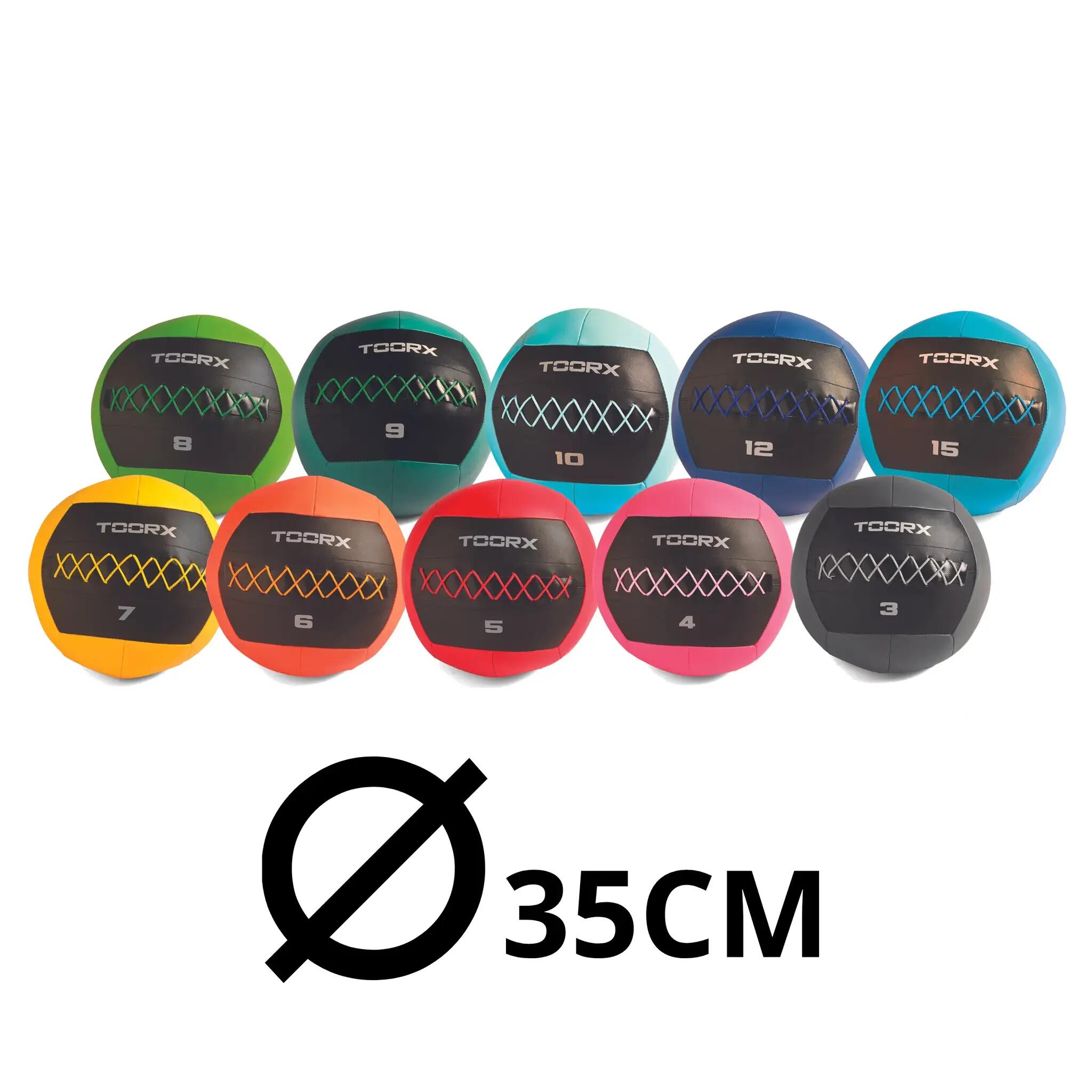 TOORX Wall Ball 3 - 15 kg - 3 kg