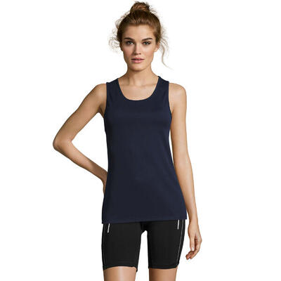 Dames sporty tank top (wit)