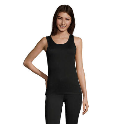 Dames sporty tank top (wit)