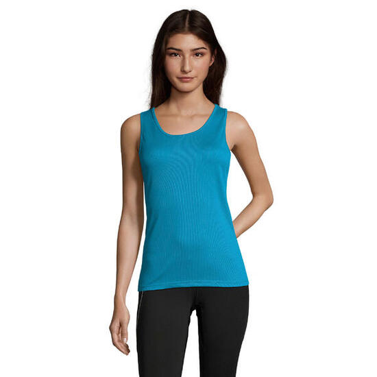 Débardeur SPORTY Femme (Turquoise Pâle)
