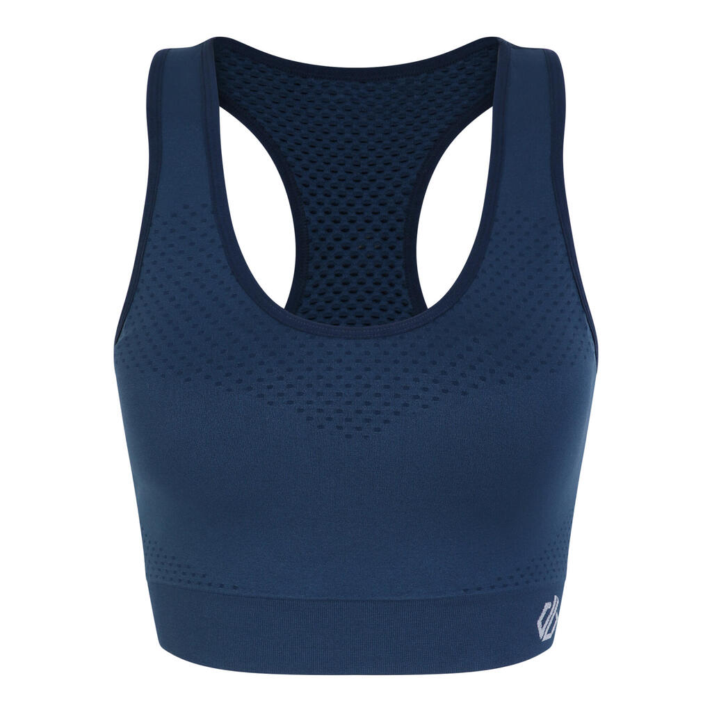 Womens/Ladies Dont Sweat It II Sports Bra (Moonlight Denim)