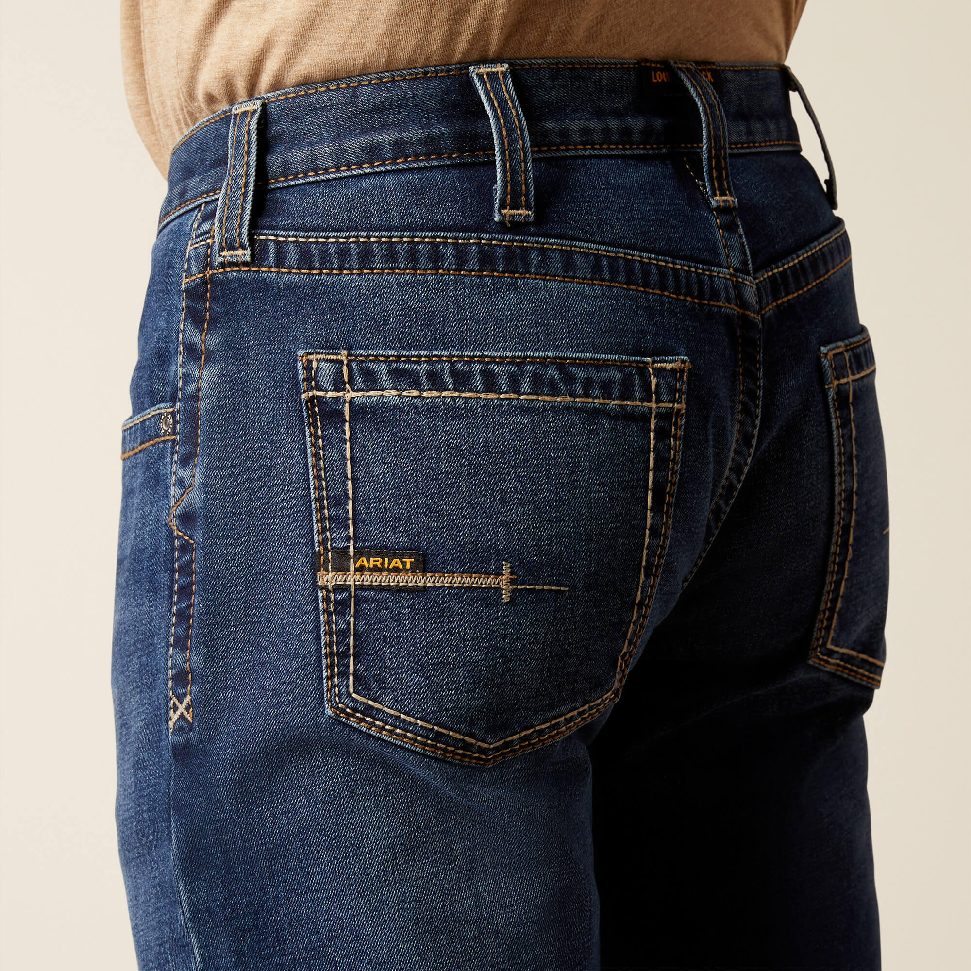 Jeans d'équitation Ariat Rebar M5 Straight Acclimatize 3/6