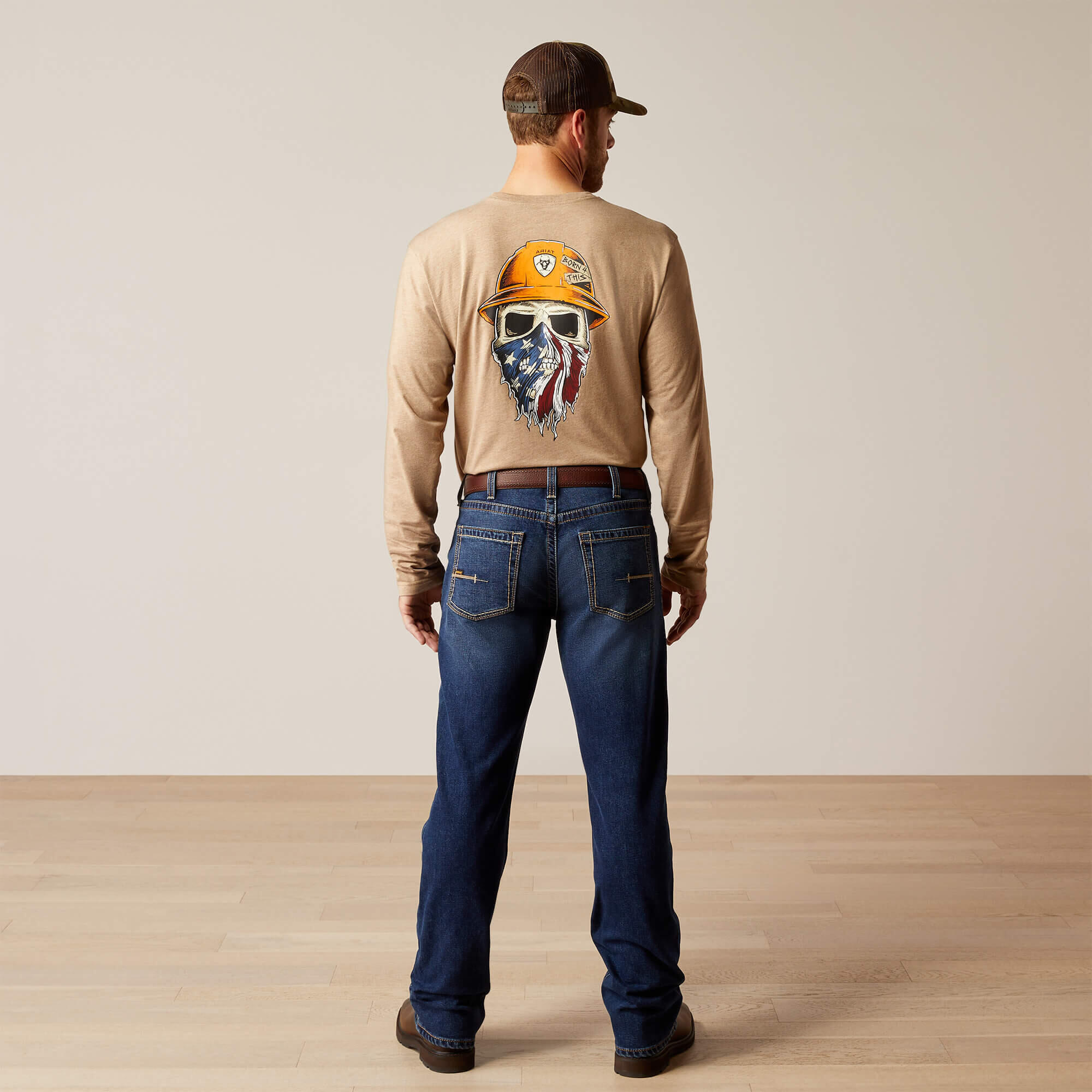 Jeans d'équitation Ariat Rebar M5 Straight Acclimatize 2/6