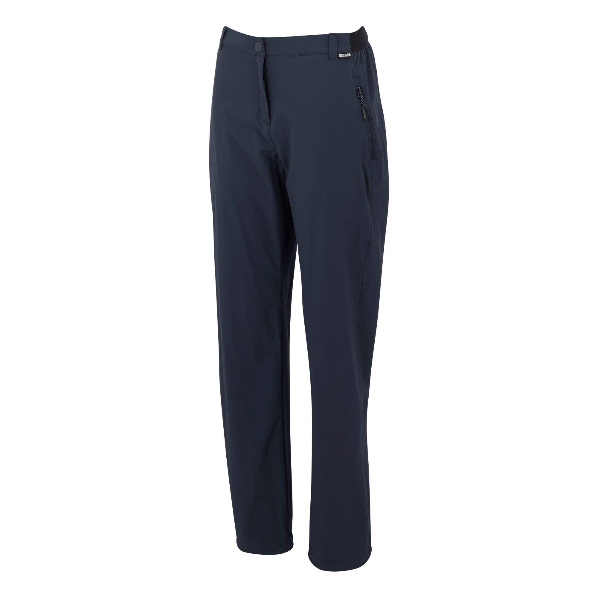 Womens/Ladies Travel Light II Packaway Hiking Trousers (Navy) 3/4