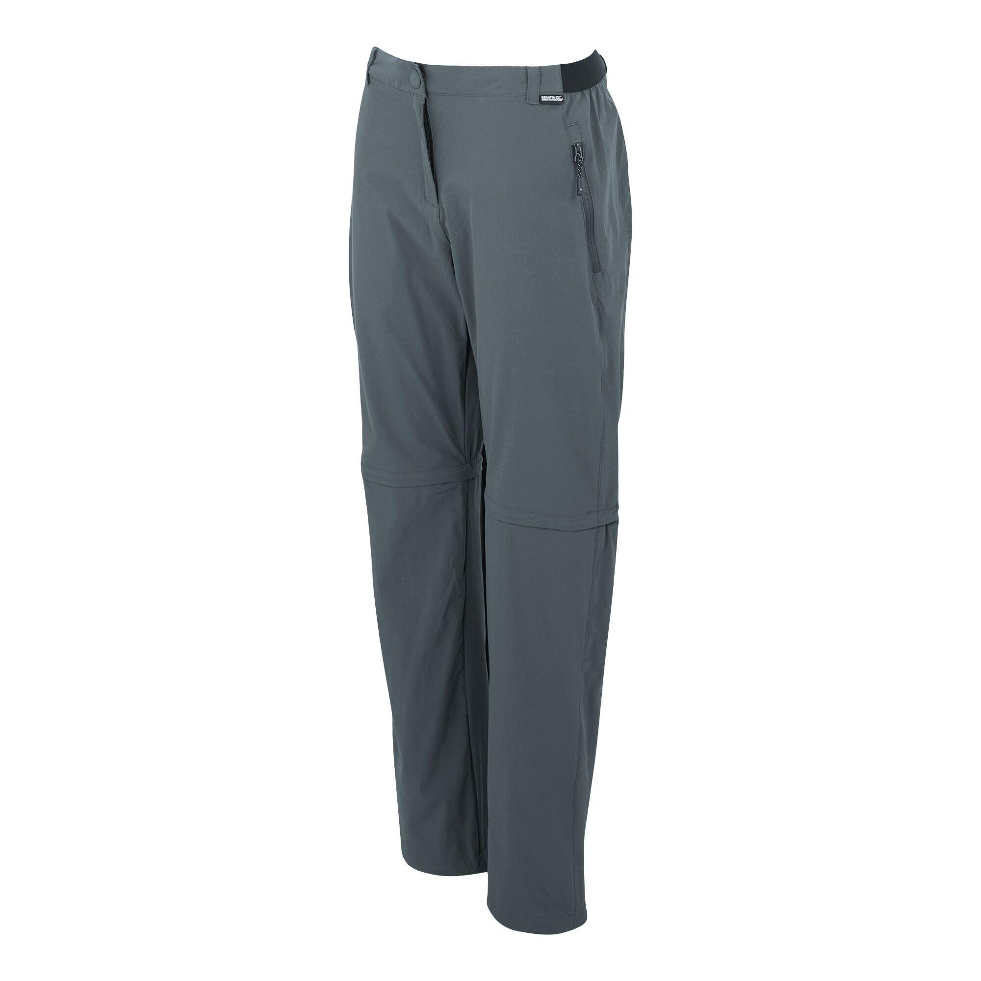 Pantalones de Senderismo Travel Light II para Mujer Gris Seal 3/5