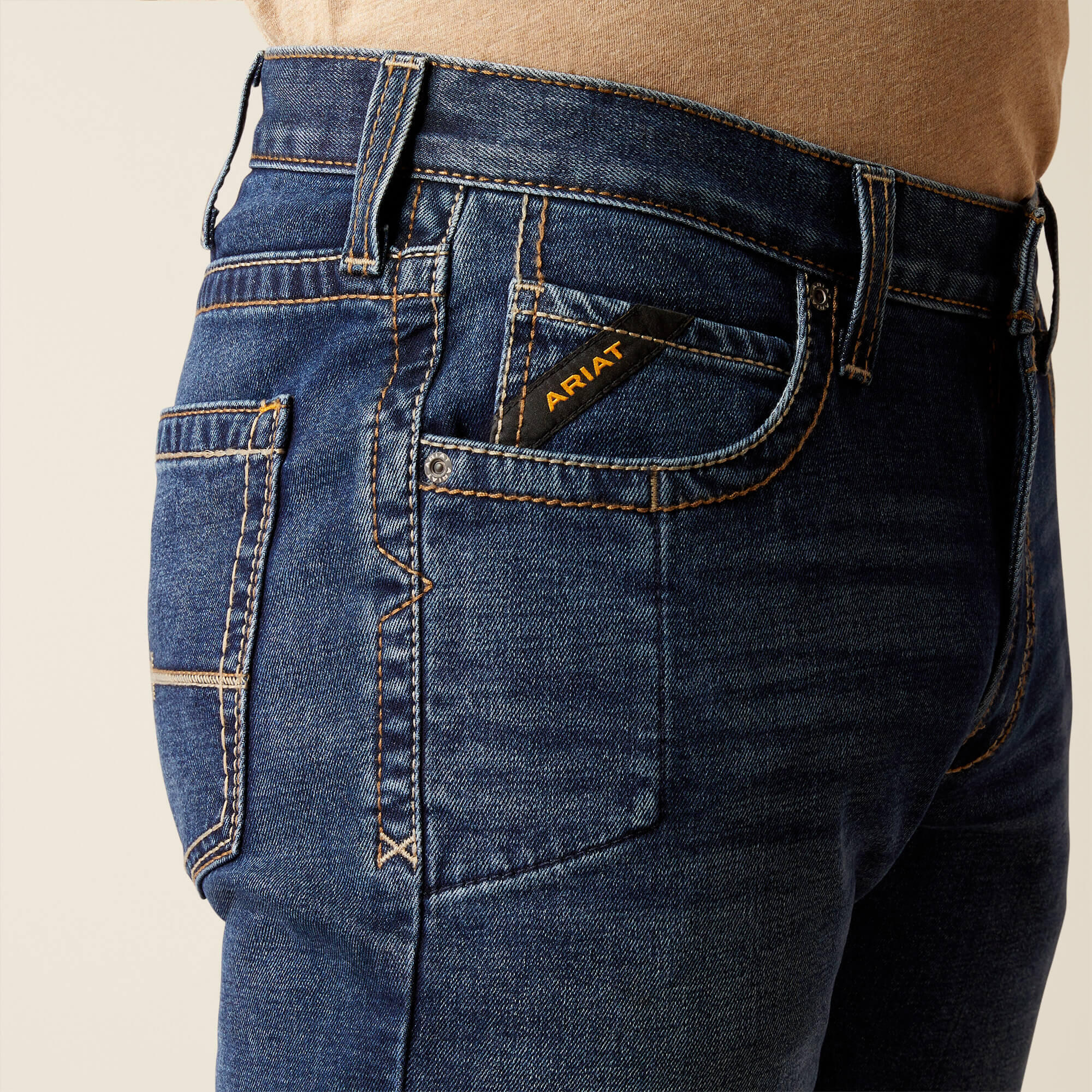 Jeans d'équitation Ariat Rebar M5 Straight Acclimatize 4/6