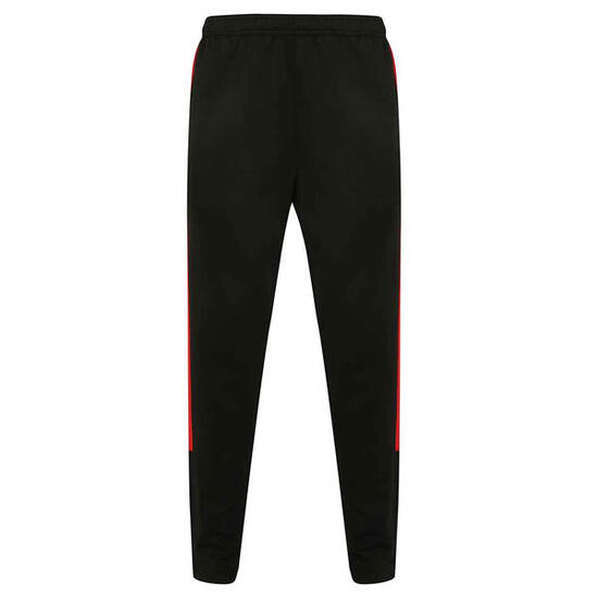 Pantalon De Survêtement Adulte (Noir / Rouge)