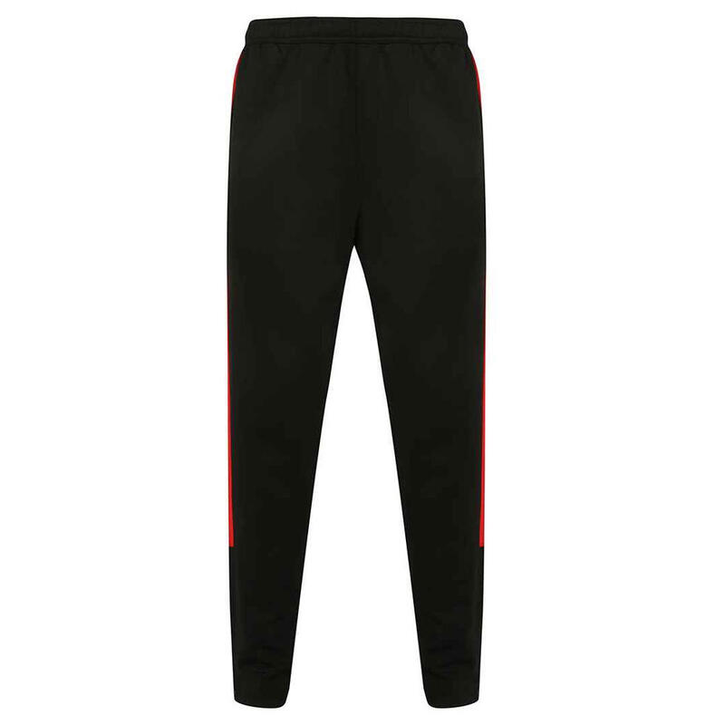 Pantalon De Survêtement Adulte (Noir / Rouge)