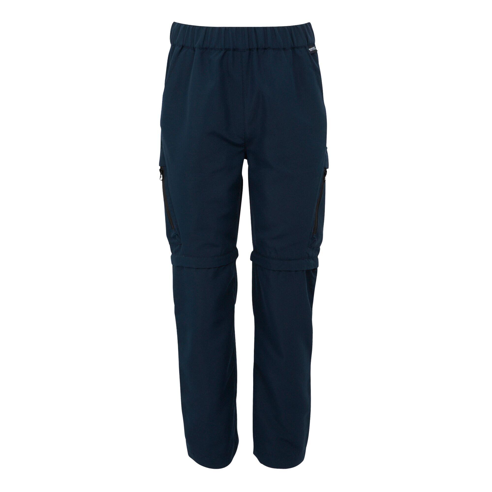 REGATTA Pantalone Cerniera Rimovibile Bambini Regatta Sorcer III Blu Navy