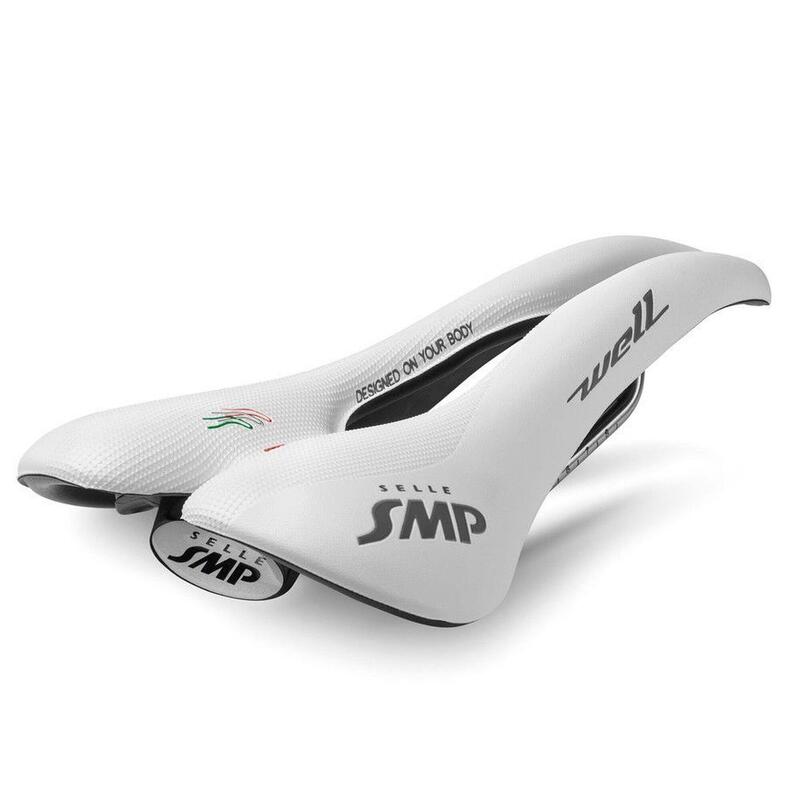 Selle de vélo Well, blanche      13500€    SMP Selle de vélo Well, blancheVendu exclusivement en ligne   