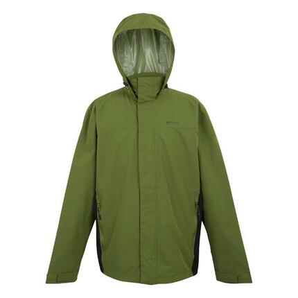 Veste Imperméable MATT Homme (Kaki Foncé / Noir)