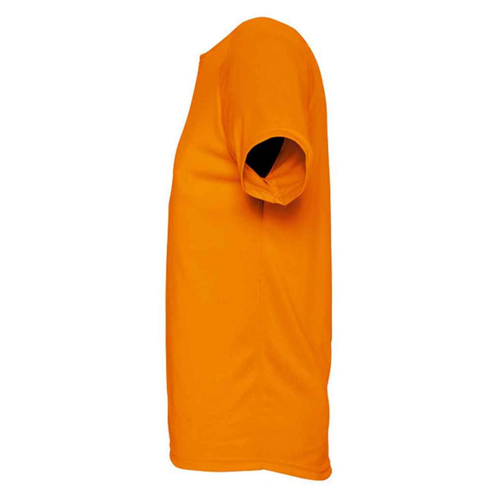 Tshirt SPORTY Homme (Orange Néon) 3/4