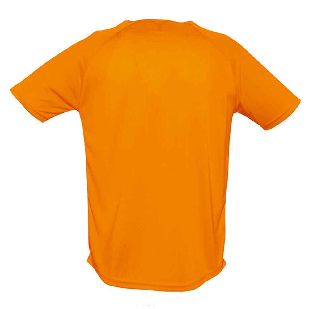 Tshirt SPORTY Homme (Orange Néon) 2/4