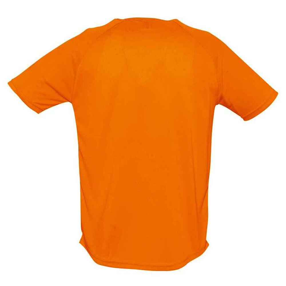 Maglietta Raglan Uomo SOLS Sporty Arancio 2/4