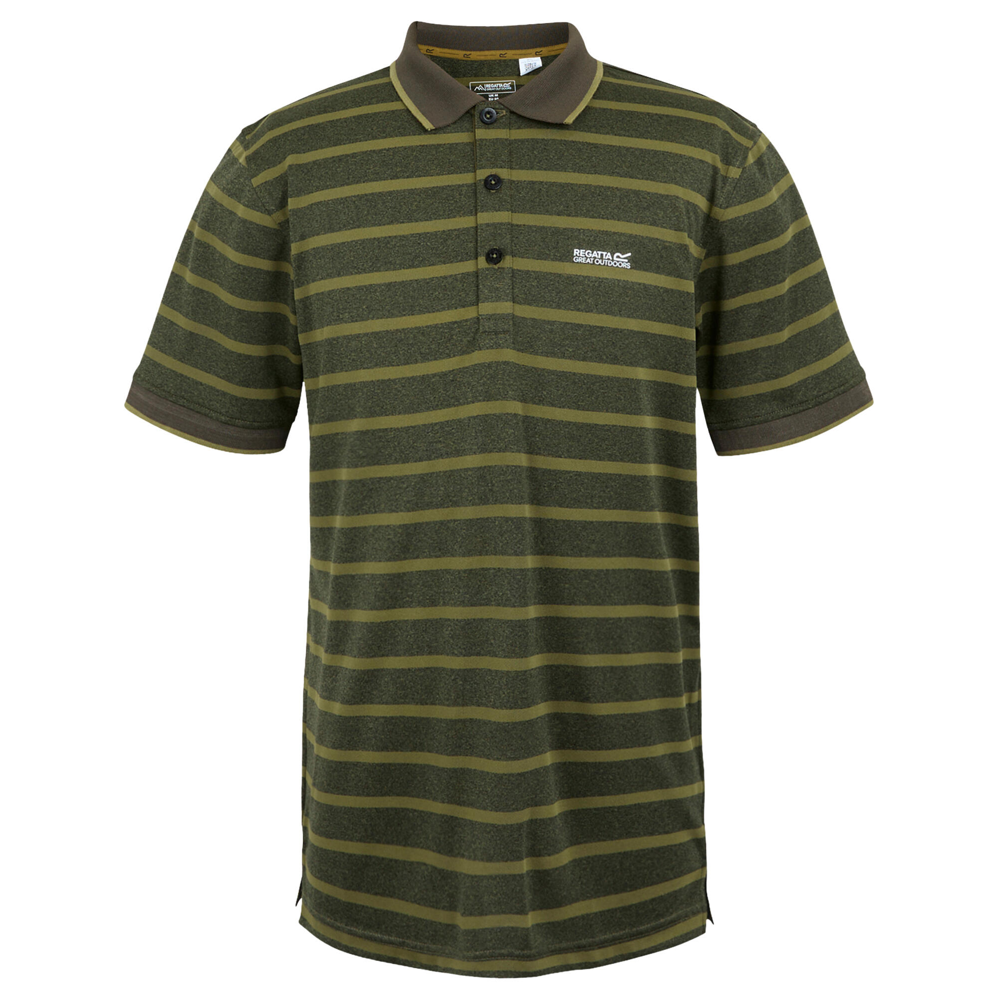 Heren Kildra Poloshirt (Zwart) 1/4