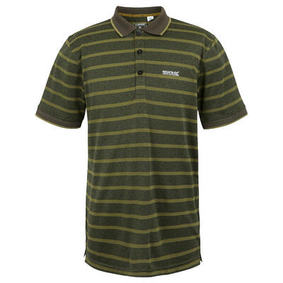 Heren kildra poloshirt (zwart)