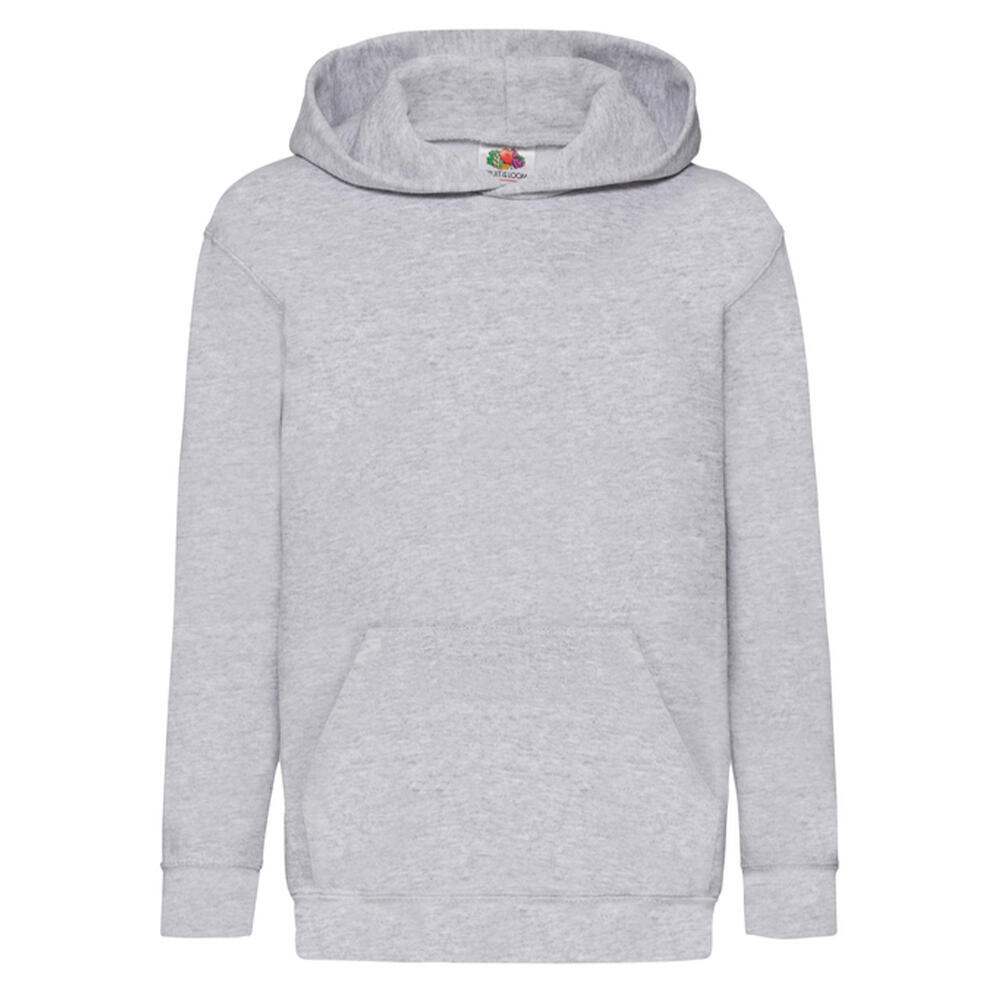 Fruit Of The Loom - Sweat À Capuche Classic Enfant (gris Chiné) - Sweat-shirt - Gris - Decathlon