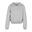 Sweat Court À Capuche Fille (Gris Chiné)