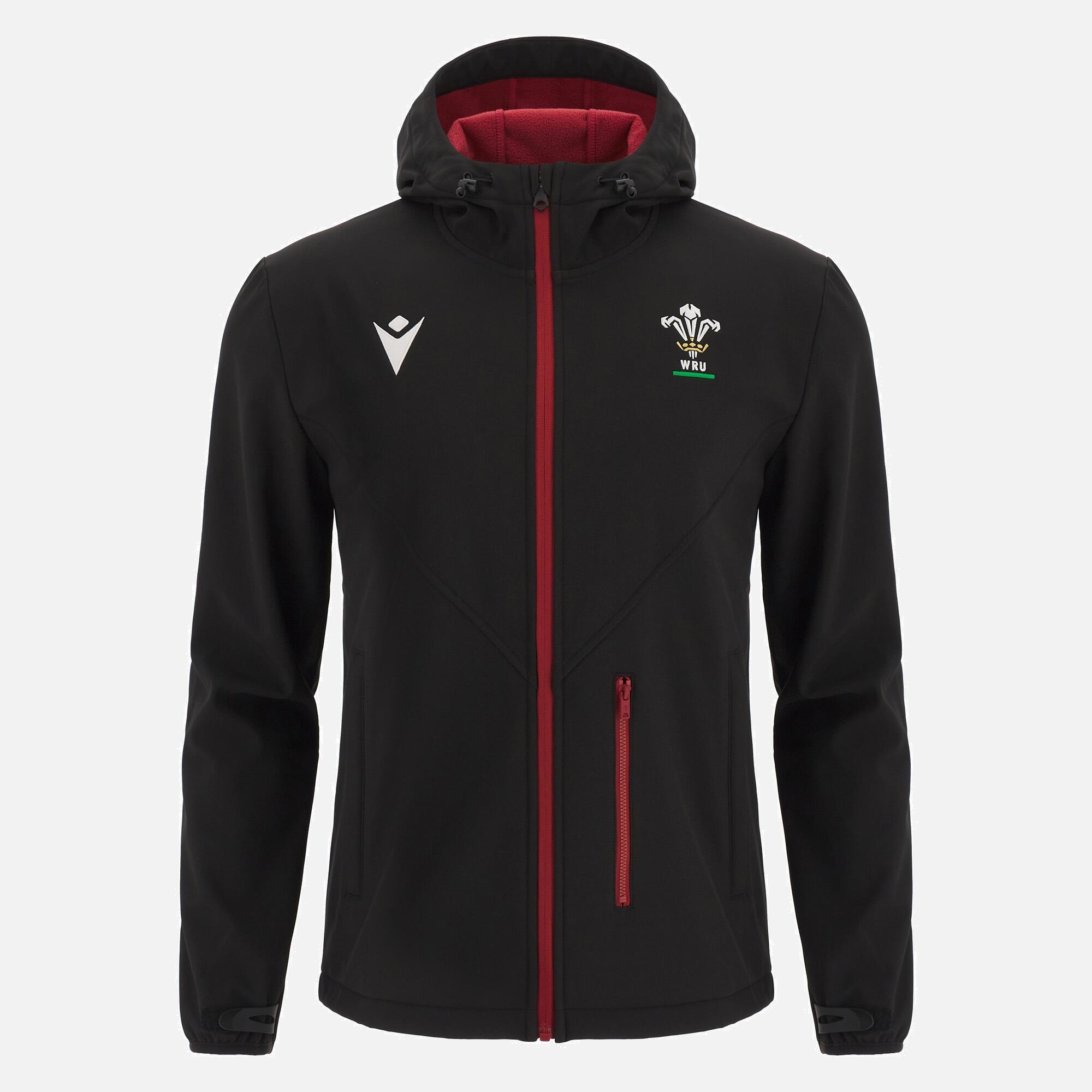 Wales WRU 23/24 Mens Softshell Jacket 1/4