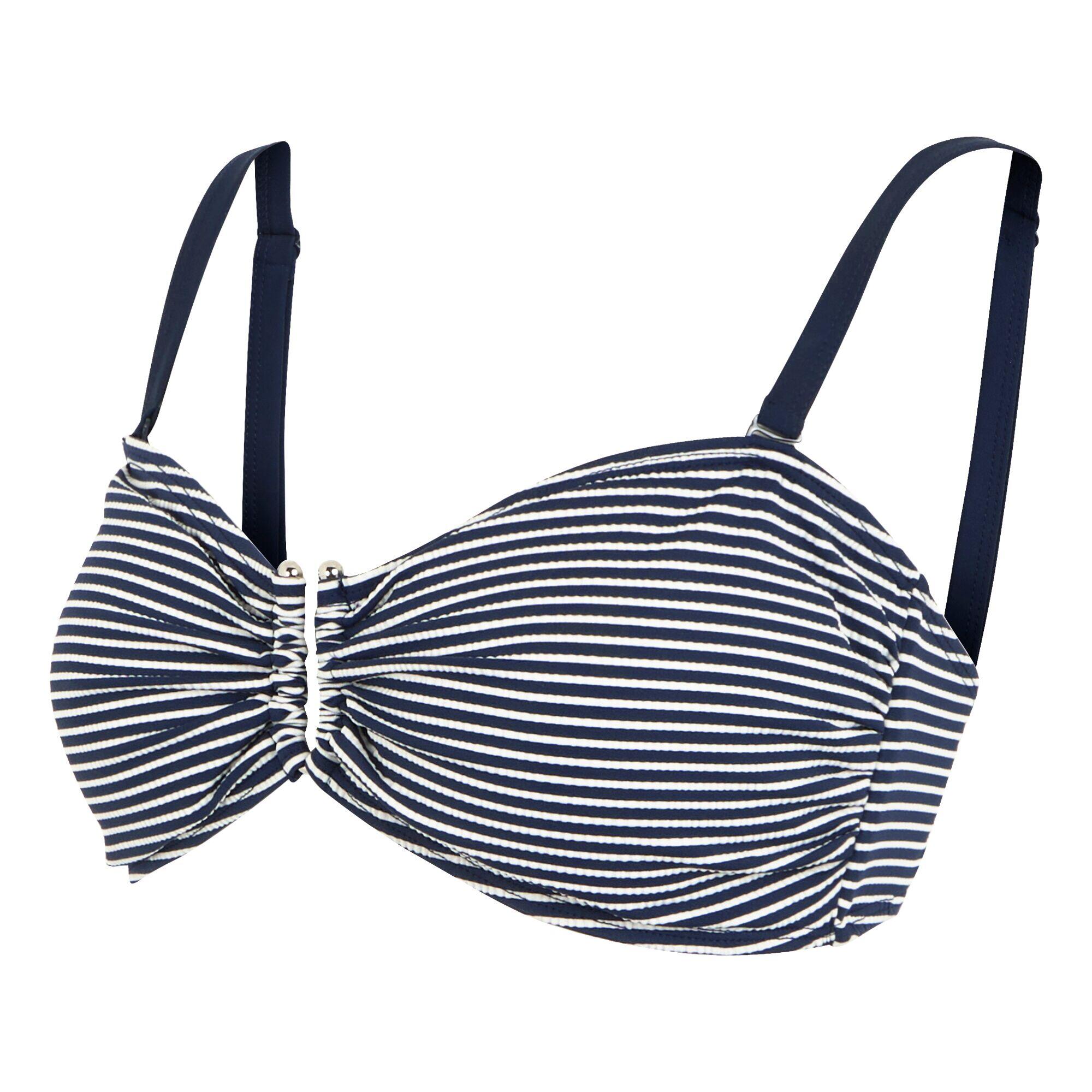 Haut De Maillot De Bain ACEANA Femme (Bleu Marine / Blanc) 3/5
