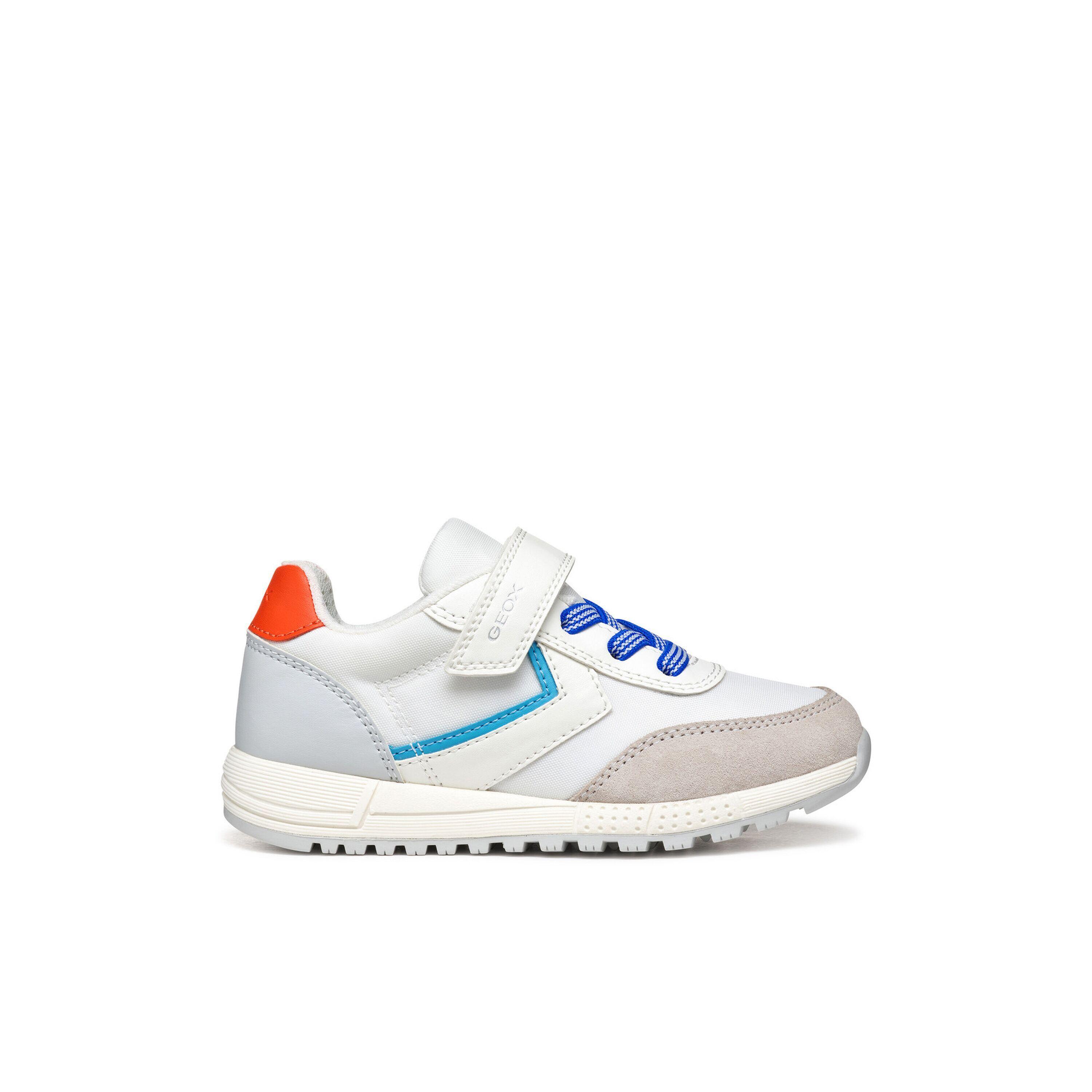 Geox - Baskets Enfant Geox Alben A - Baskets - Blanc|bleu - 31 - Decathlon