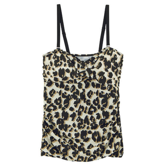 Maglia Tankini Leopardato Donna Regatta Aceana III Naturale