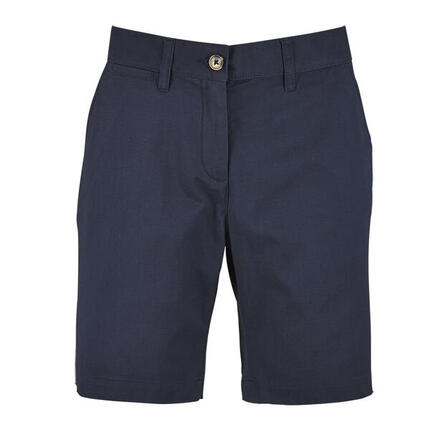 Dames Jasper Chino Bermuda Korte Broek Chinos (Franse marine)