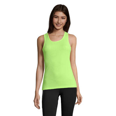 Dames sporty tank top (wit)