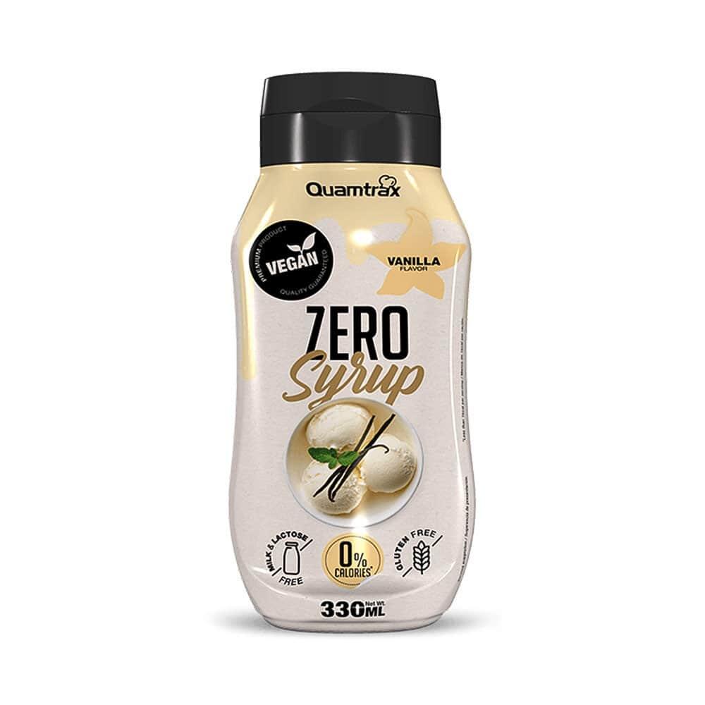 QUAMTRAX Calorievrije Siropen - Calorievrije Siroop (330ml) - Vanille