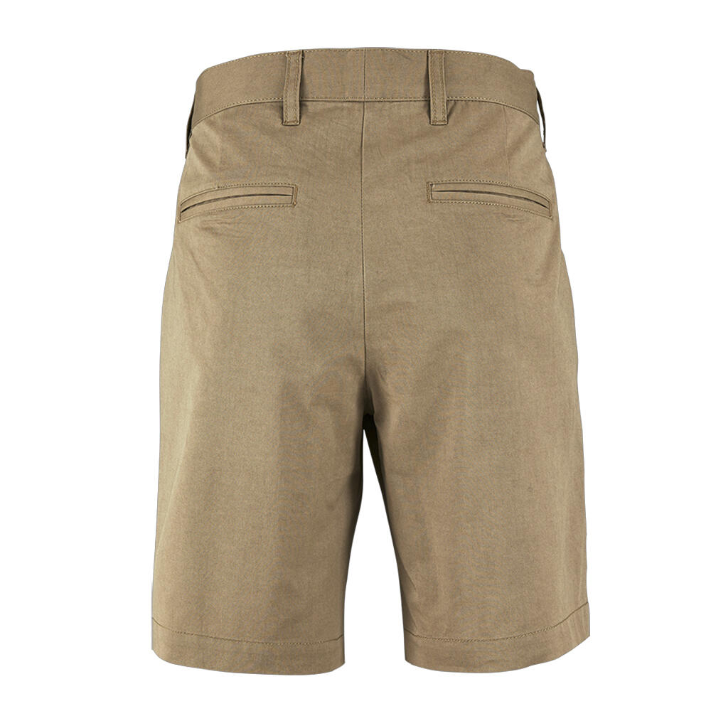 Dames Jasper Chino Bermuda Korte Broek Chinos (Kastanje) 2/4