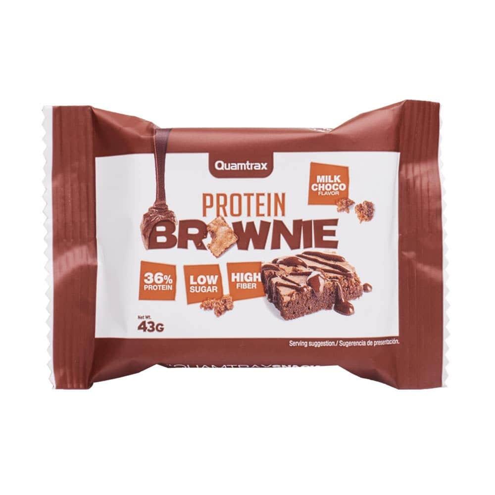 QUAMTRAX Eiwitkoeken - Eiwit Brownie (43g) - Chocolade