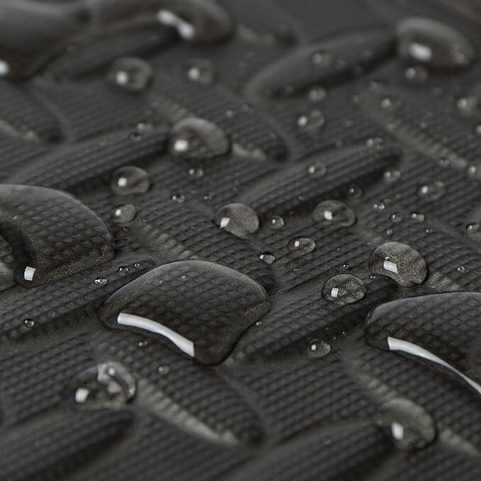 Set de 6 tapis de protection fitness - 60x60x1,2 cm - Noir 3/6