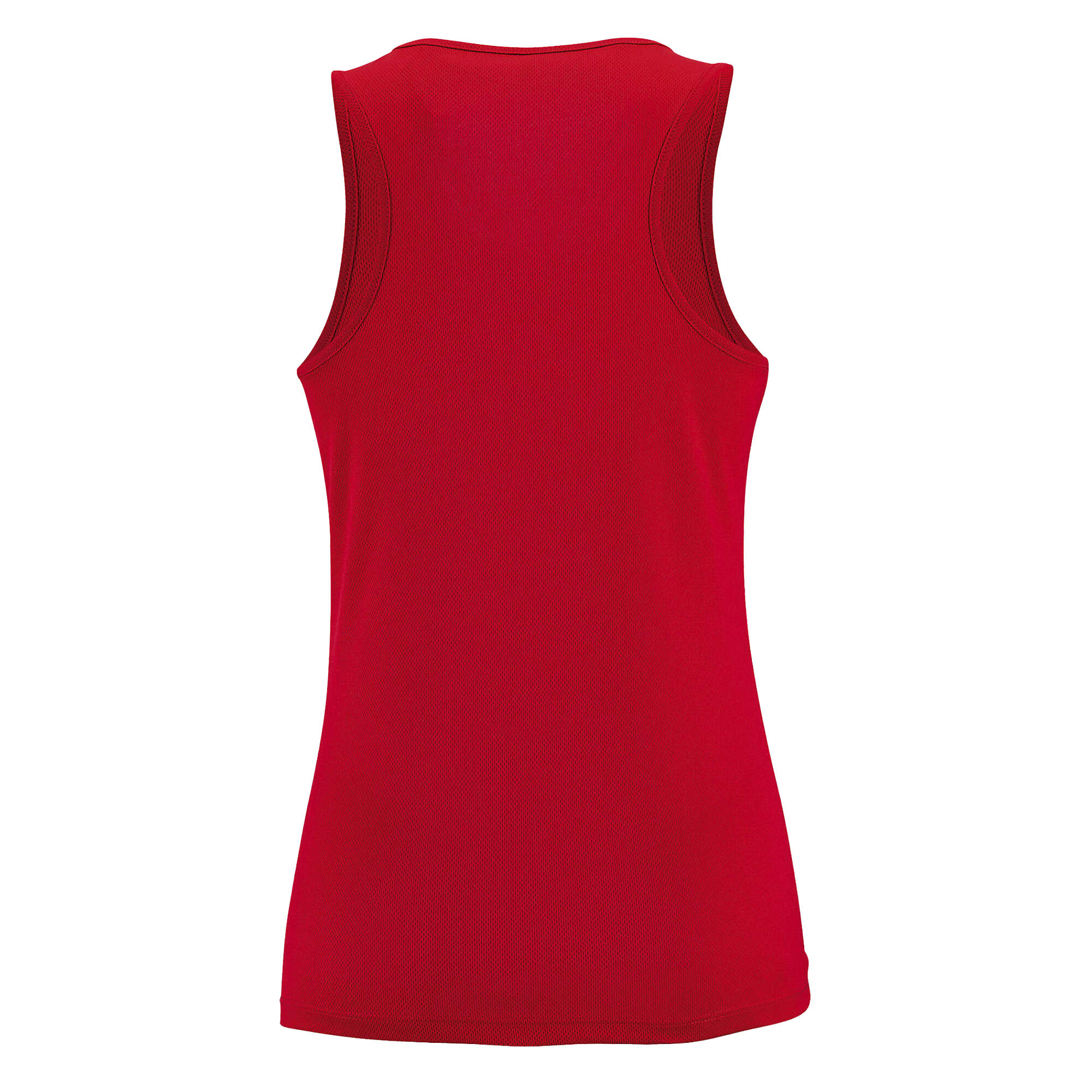 Dames Sporty Tank Top (Rood) 2/4