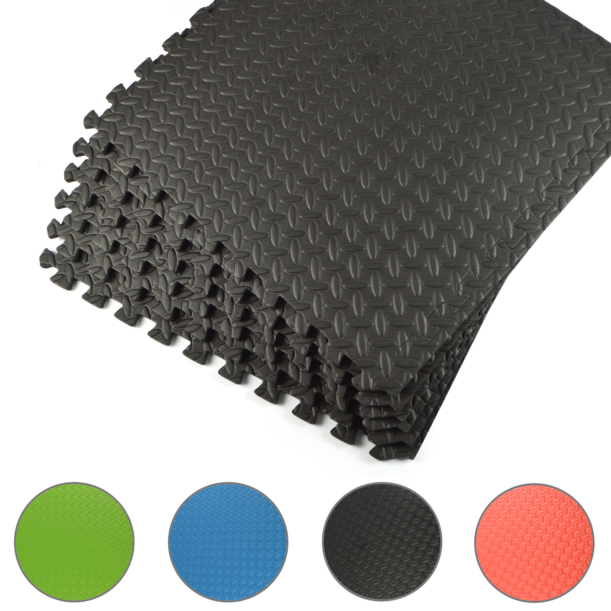 APOLLO Fitness beschermmat 6-delig - 60x60x1,2 cm