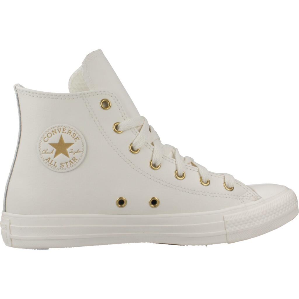 Baskets Converse Modèle Chuck Taylor All Star Gold Couleur Blanc 4/5