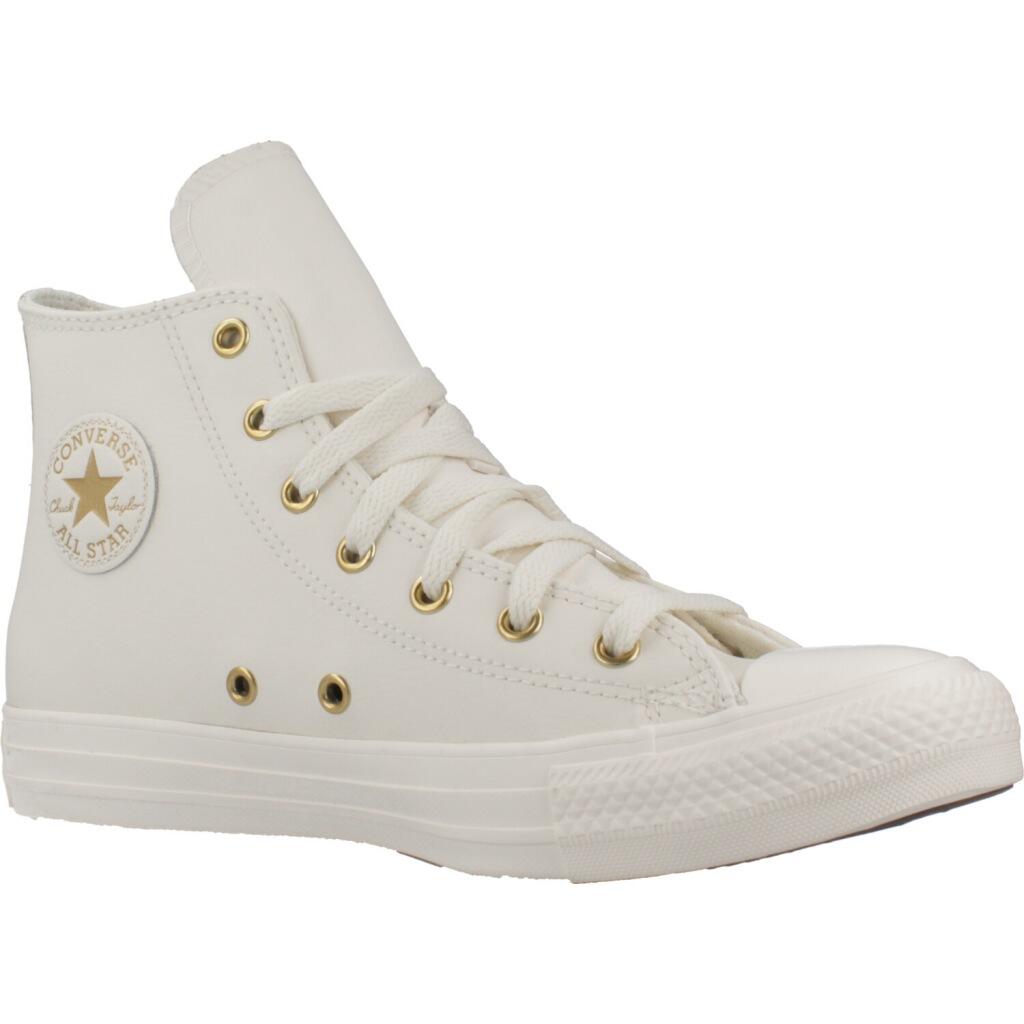 Baskets Converse Modèle Chuck Taylor All Star Gold Couleur Blanc 5/5