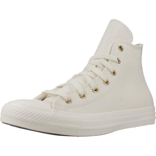 Scarpe Da Ginnastica Converse Modello Chuck Taylor All Star Gold Colore Bianco