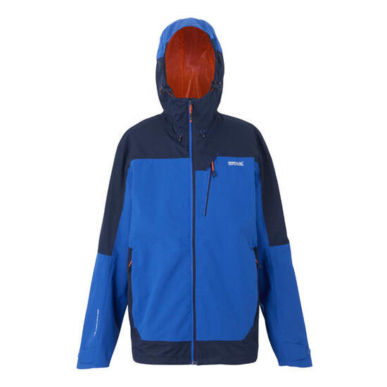 Veste Imperméable HIGHTON Homme (Bleu Olympien / Bleu Marine)