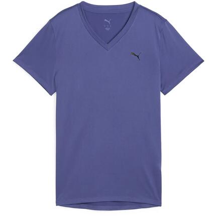 TAD ESSENTIALS T-Shirt mit V-Ausschnitt Damen PUMA