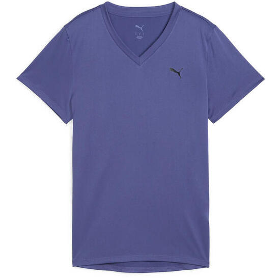TAD ESSENTIALS T-Shirt mit V-Ausschnitt Damen PUMA