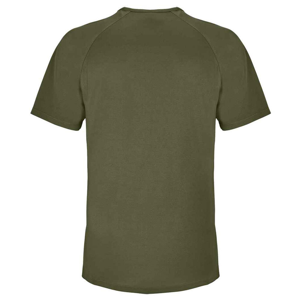 Tshirt SPORTY Homme (Vert Militaire) 2/4