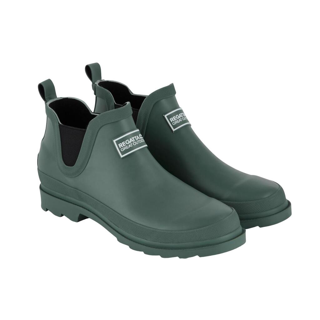 Womens/Ladies Harper Plain Ankle Wellington Boots (Dark Forest Green)