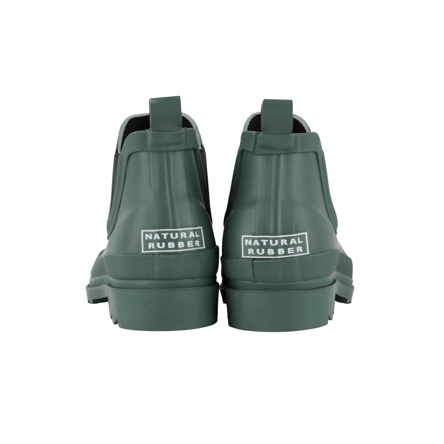 Womens/Ladies Harper Plain Ankle Wellington Boots (Dark Forest Green) 2/5