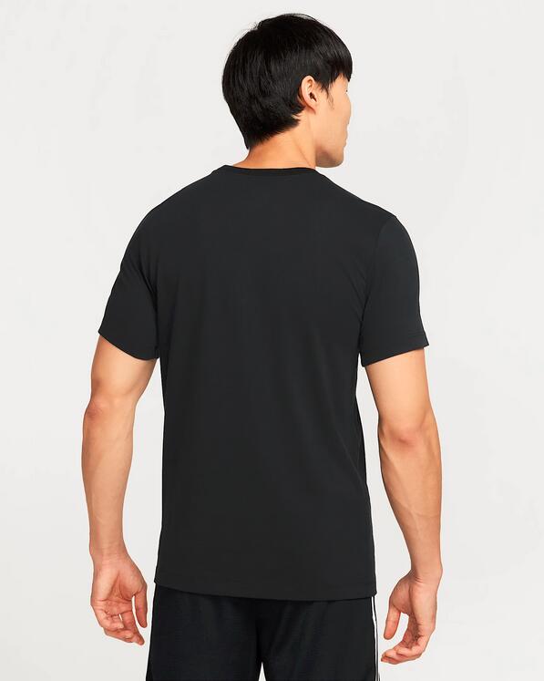 T-shirt uomo nike dri-fit - nero 2/4