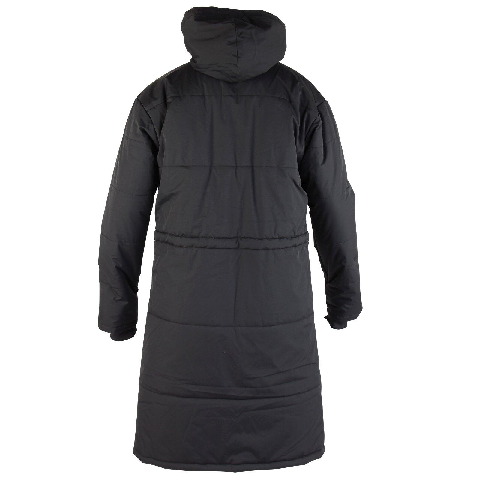 Wärmemantel Wassersport funktional wasserdicht warm Unisex – Waterproof Schwarz 2/6